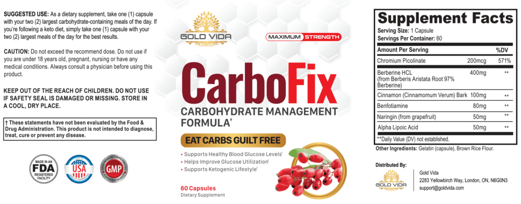 CarboFix Metabolism Remedy Capsule Review (Updated) – Proven Metabolic Fat Burner Worth It?