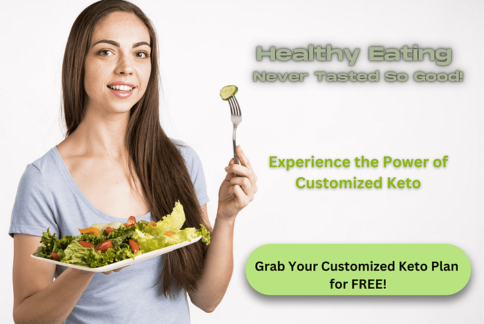 helathy eating never tasted so good, experience the power fo customized keto