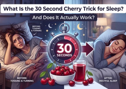 30 sec cherry trick for sleep