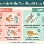 breast growth myth and fact chart