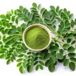 moringa-leaves-and-powder-in-a-bowl-photo