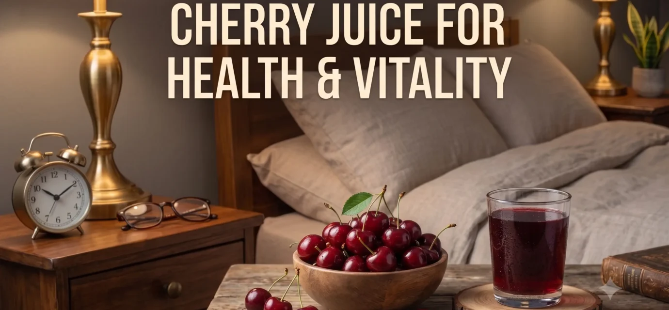 tart cherry juice for sleep benefits