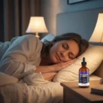 a lady is sleeping peacefully with yusleep
