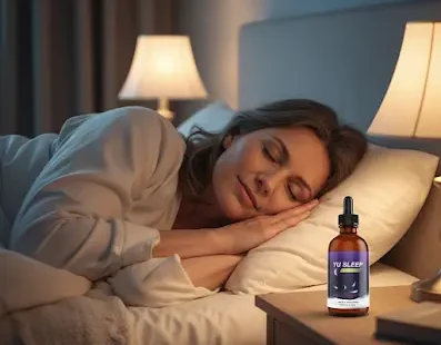 a lady is sleeping peacefully with yusleep