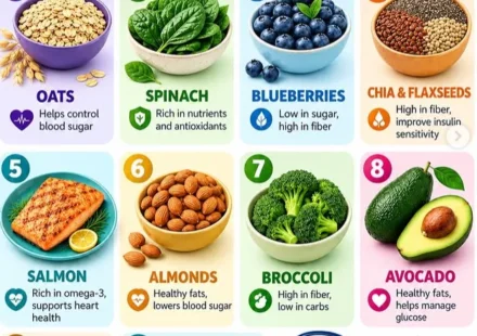 Diabetes 12 Superfoods list