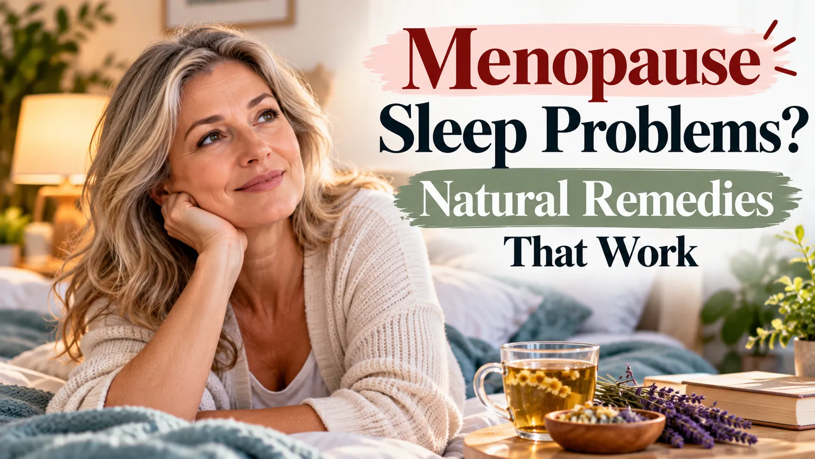 natural sleep remedies for perimenopause
