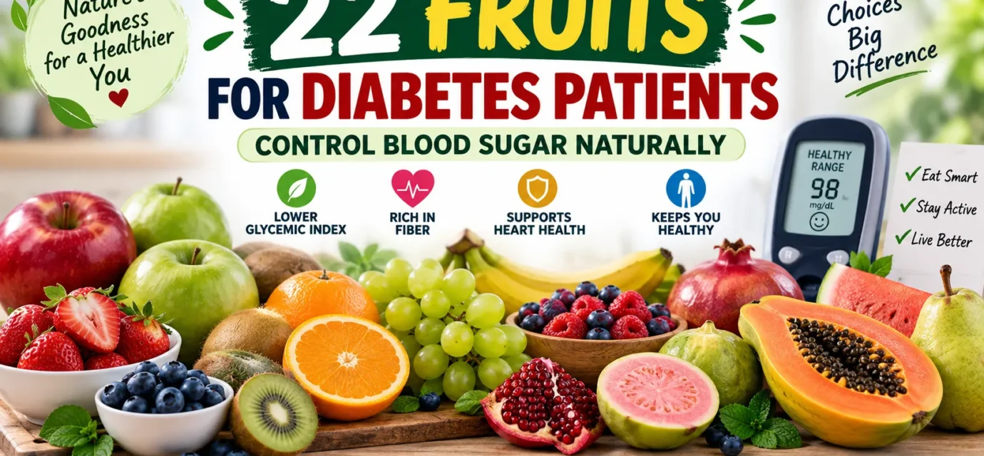22 Best Fruits for Diabetes: Naturally Support Healthy Blood Sugar